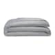 image 1 of Belledorm Pima Cotton 450 Thread Count Duvet Cover - Platinum - Superking