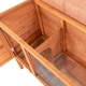 image 7 of Oypla Single Rabbit Hutch 820x390x700mm