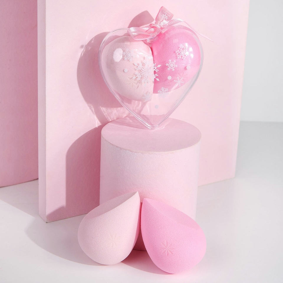 image 1 of Brushworks Sparkly Bauble Complexion Sponges (Pack of 2)