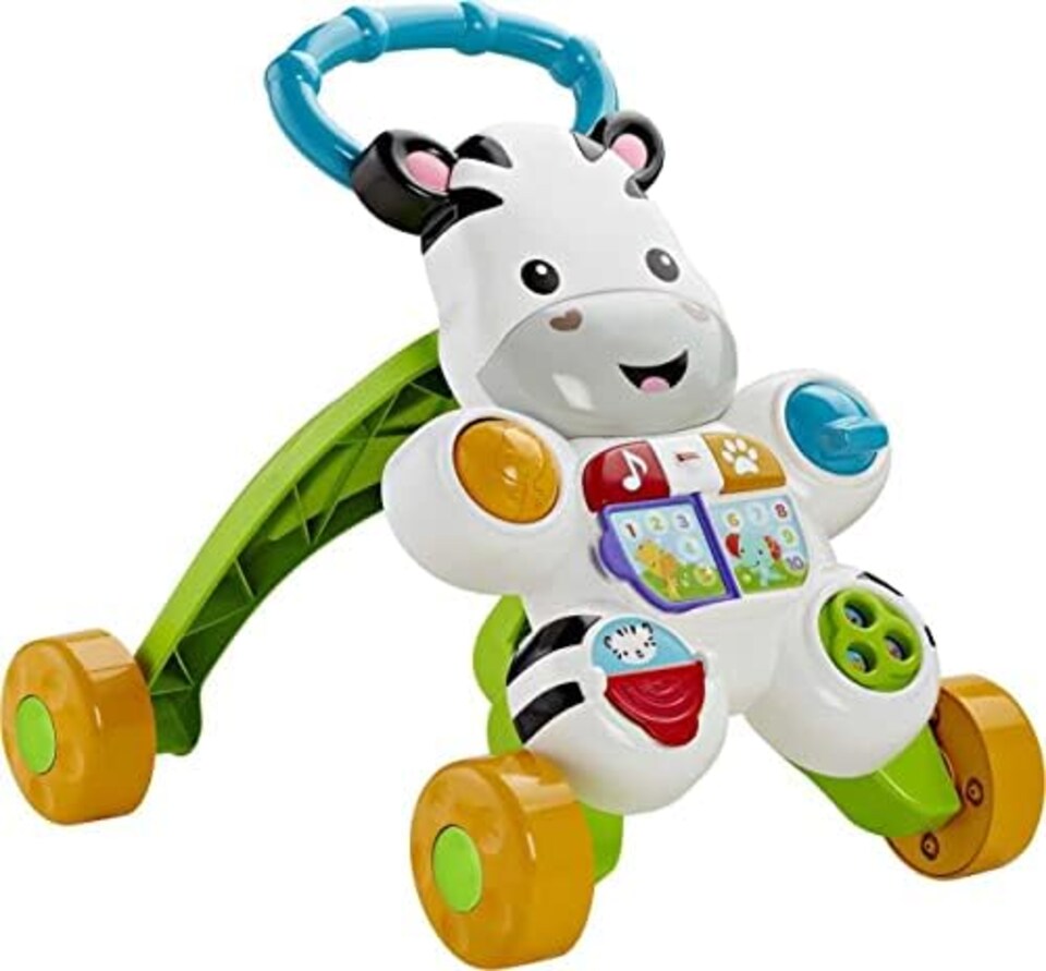 image 1 of Fisher Price Learn With Me Zebra Baby Walker Toddler