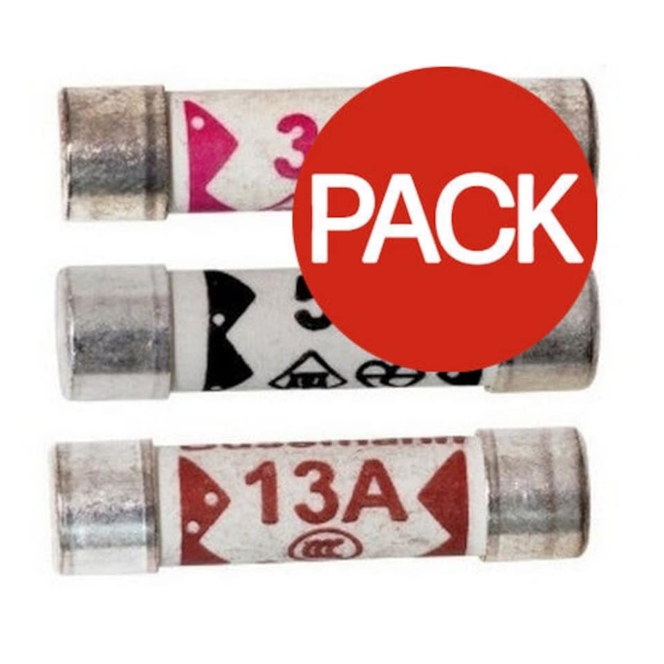 Securpak Fuses (Pack of 3) - Silver - One Size