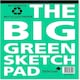 image 1 of 40 Sheets Big Green Sketch Pad