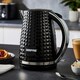 image 3 of GEEPAS 4 Slice Bread Toaster & 1.7L Cordless Electric Kettle Combo Set with Textured Design – Black