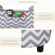 image 5 of PawHut Dog Sofa Pet Couch for XS Dogs w/ Removable Sponge Padded Cushion - Grey