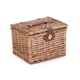 image 2 of Wicker Light Steamed Small Chest Hamper Brown | Brown | One Size