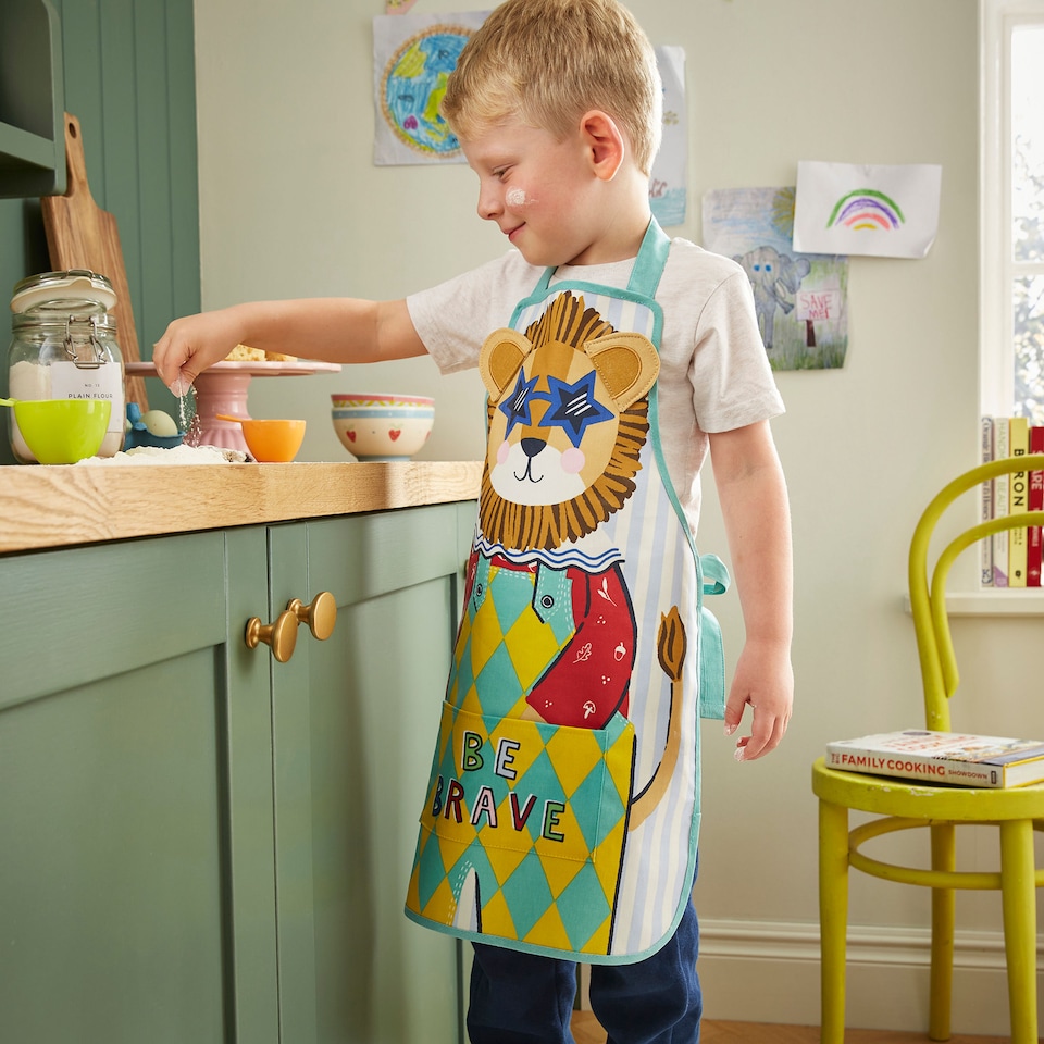 image 1 of Ulster Weavers Leon Lion Apron - PVC - Kids  Multi