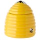 image 10 of Beehive Shaped Ceramic Pot with Lid & Spoon