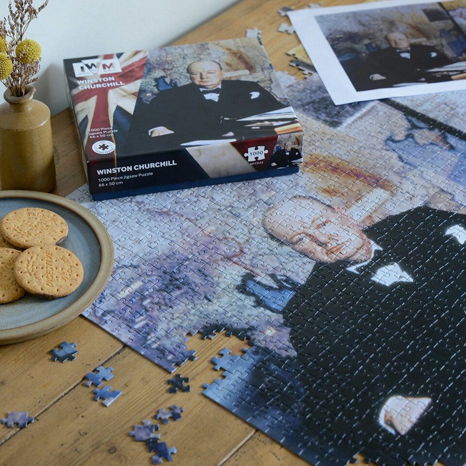 image 1 of Imperial War Museums Churchills 150th Anniversary 1000 piece jigsaw puzzle