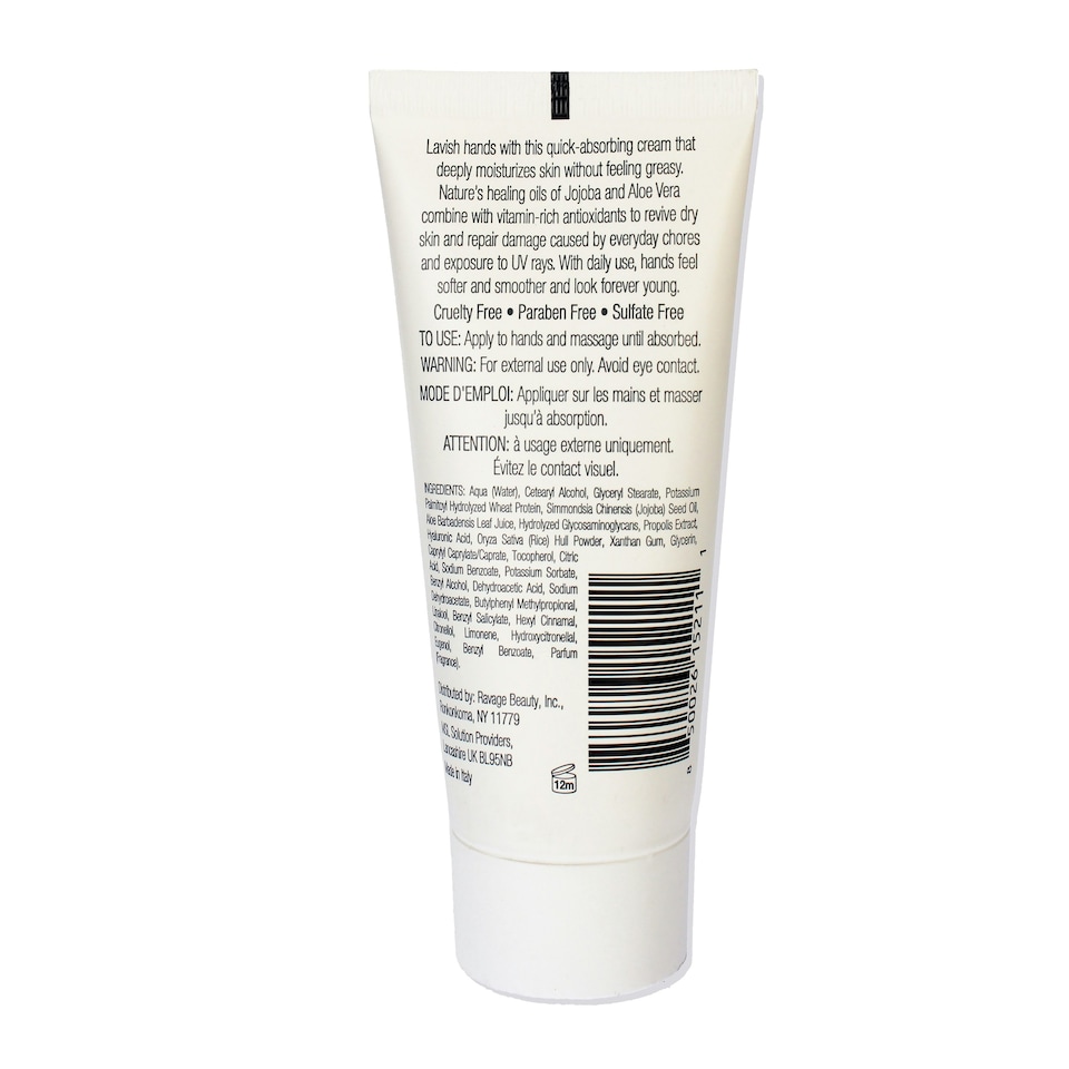 image 1 of Jojoba and Aloe Naturally Soft Hand Cream by e.fek.tiv for Unisex - 2.5 oz Cream