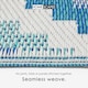 image 3 of Homescapes Outdoor Rug Luxury Waterproof Reversible Recycled, For Garden, Mia Aztec Blue | 120 x 180 cm
