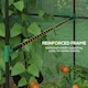 image 4 of Outsunny Walk-in Green House with Roll-up Door and Mesh Windows