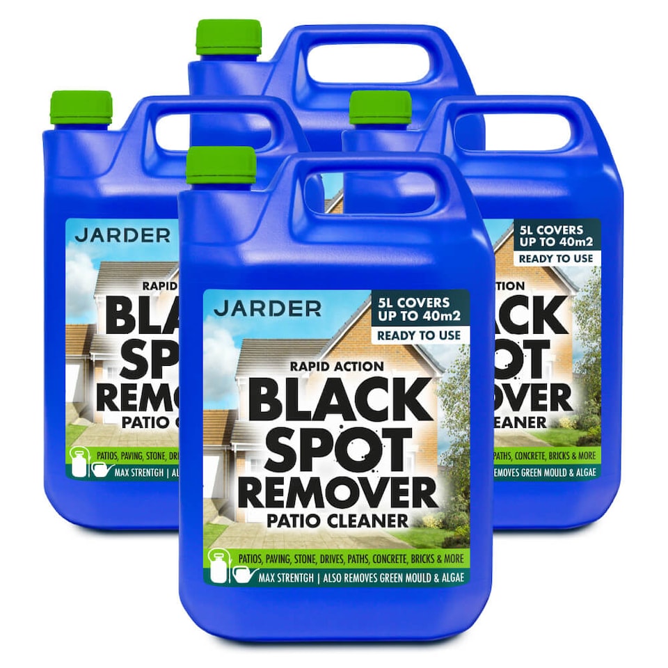 image 1 of Jarder Black Spot Remover Patio Cleaner 4 x 5L
