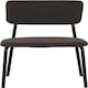 image 4 of Marlow Dining Set with Sheldon Chairs Black | Black Marble/Grey Boucle