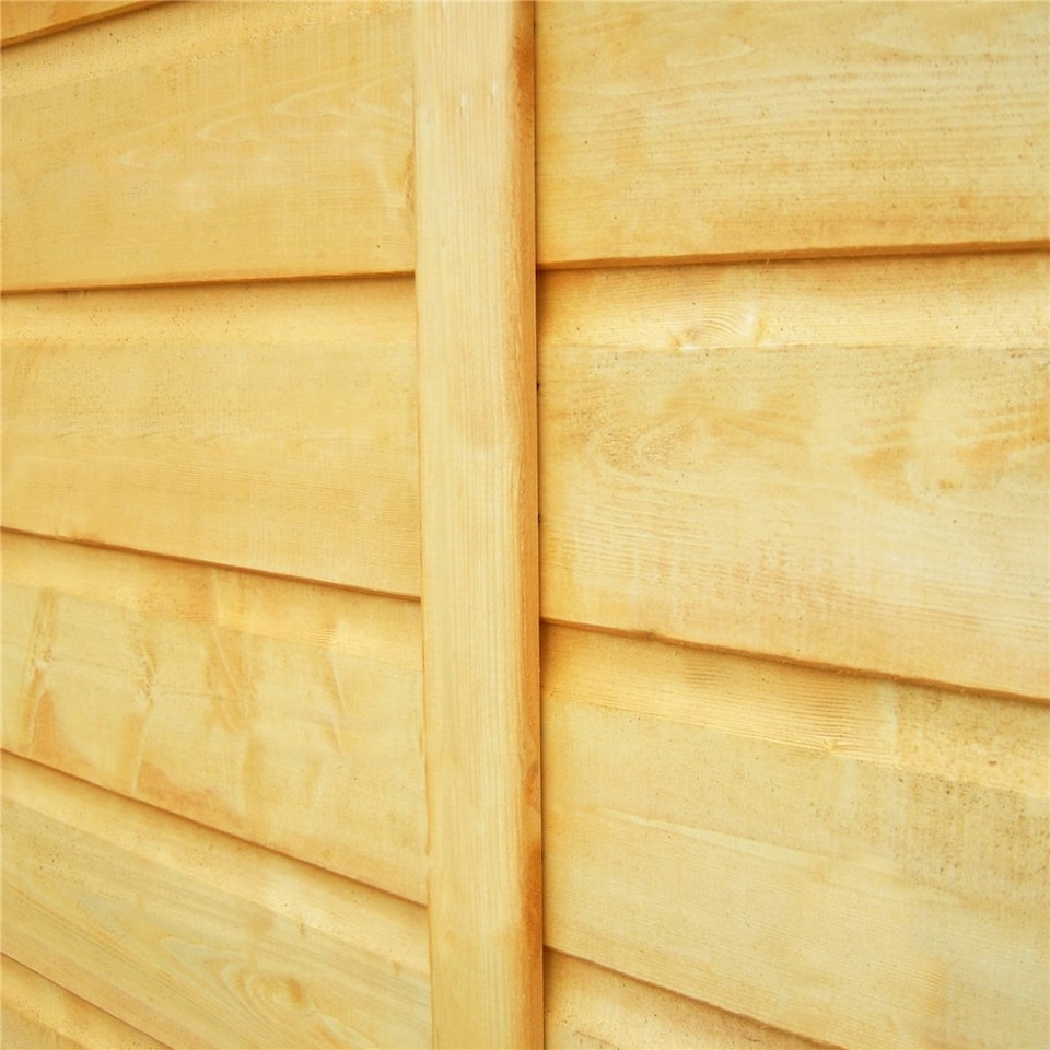 image 1 of 4 x 4 (1.19m x 1.19m) - Wooden Playhouse - 1 Opening Window - Single Door