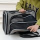 image 4 of Expandable Cat & Dog Carrier Bag - Airline Approved Pet Travel Bag with Mesh Windows - Soft-Sided Portable Cat Carrier