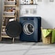 image 8 of HOMCOM 5 kg Portable Vented Tumble Dryer Machine with Timer, Blue
