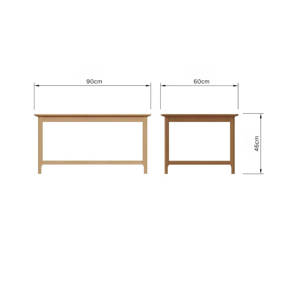 image 1 of Taberno Oak Coffee Table Natural Oak Orange