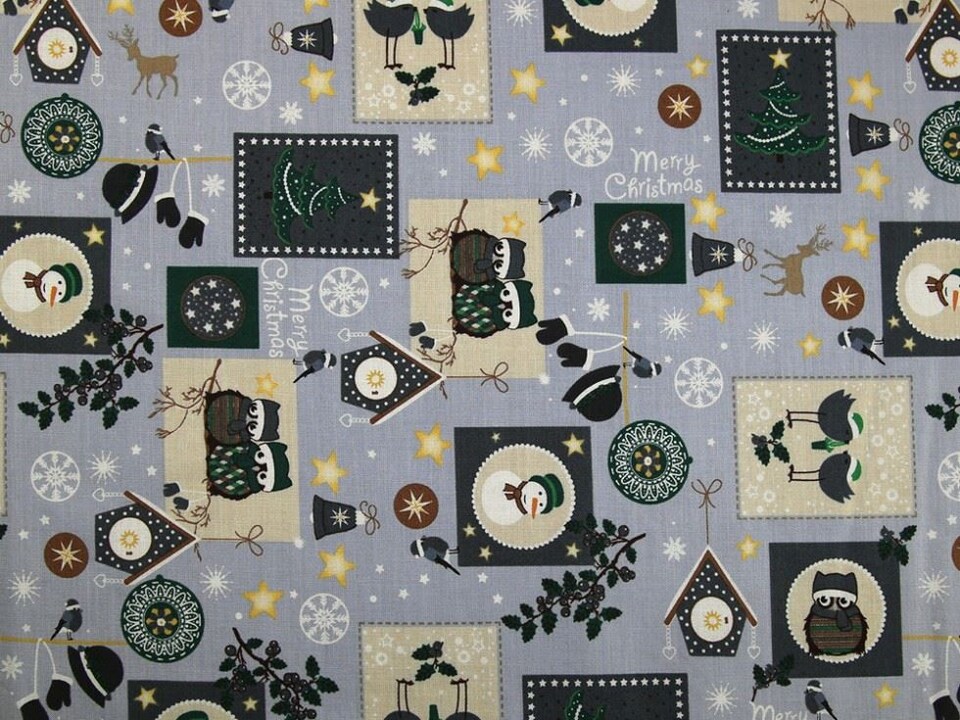 Grey 100% Cotton Poplin Fabric for Dressmaking, Quilting, 140cm / 55" Wide - per metre
