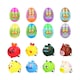 image 1 of Assorted Pre-Filled Lucky Dip Egg with Mystery Pullback Animal Surprise Toy