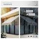 image 4 of Awning with hand crank - pressure fitted , height adjustable | Grey | light grey | 150 x 180 cm | 1