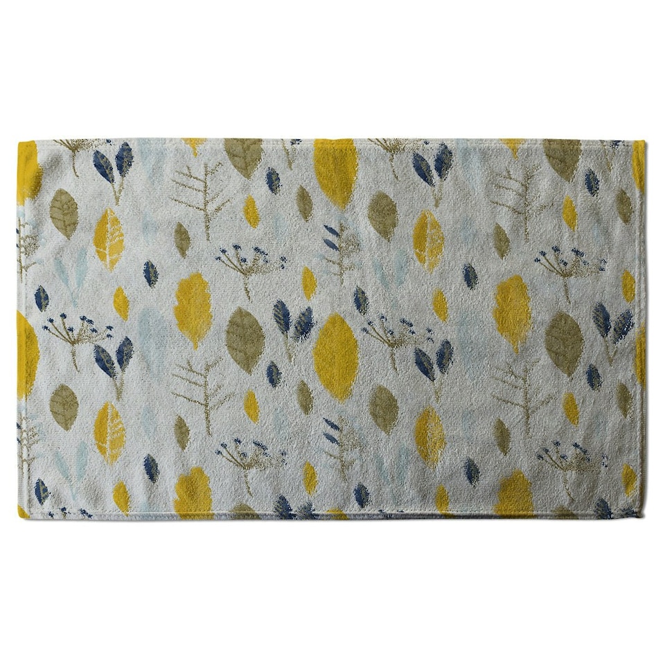 image 1 of Autumn floral illustrations (Kitchen Towel)
