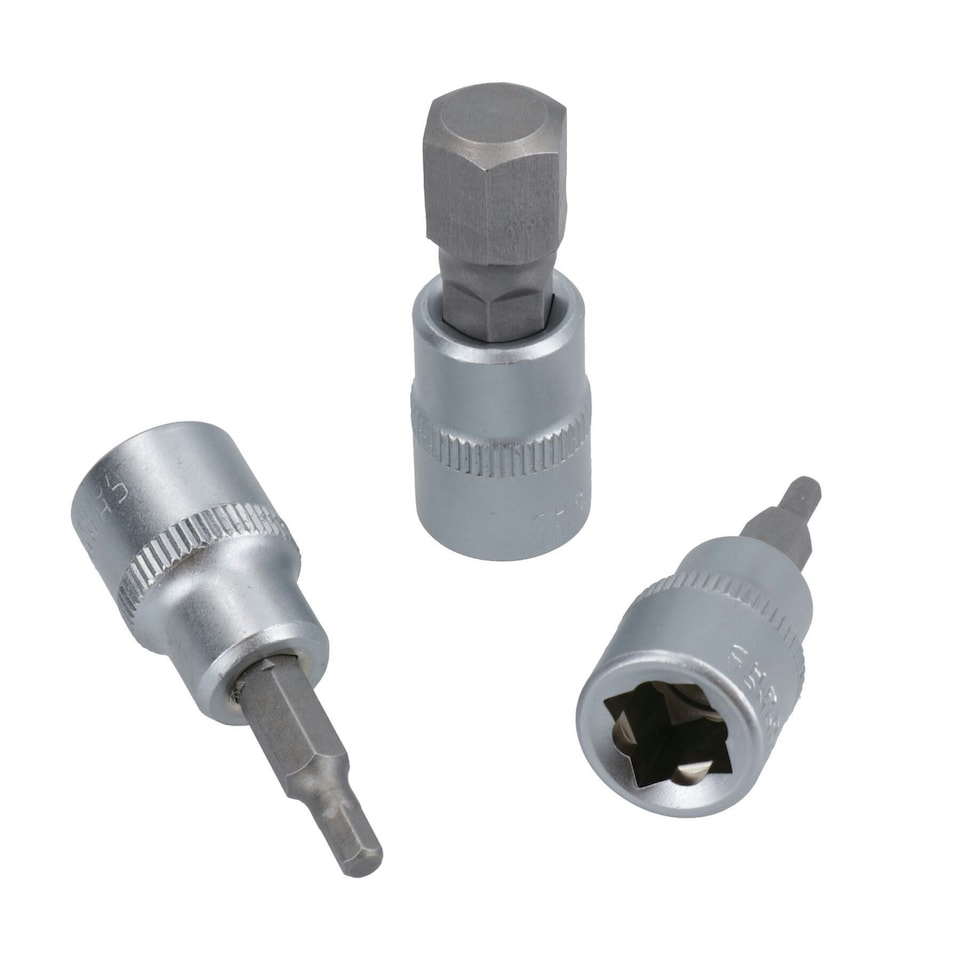 image 1 of AF Allen / Alan / Allan/ Hex Key Socket / Bit Set 3/8" Drive IMPERIAL TE077