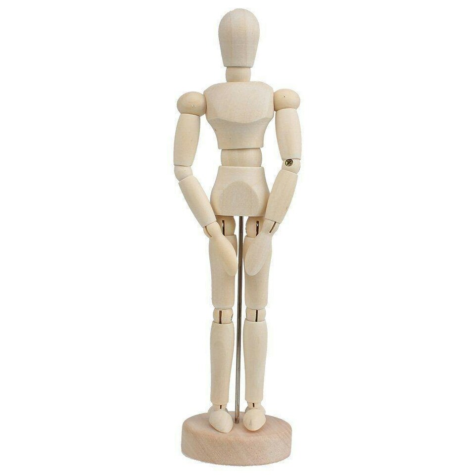 image 1 of 12" Wooden Manikin
