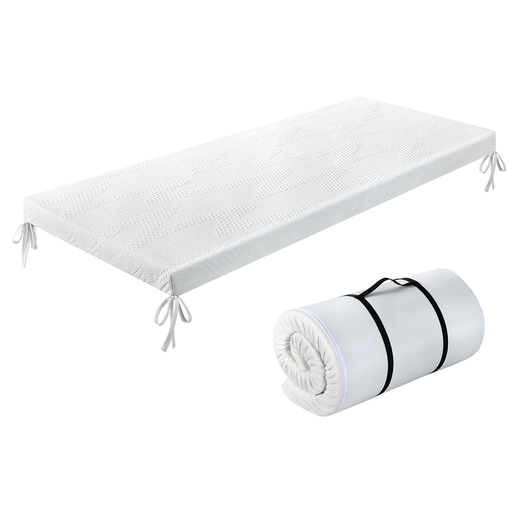 Lavio Gel Memory Foam Mattress Topper Camping Bed Car Mattress Roll Floor Mat
