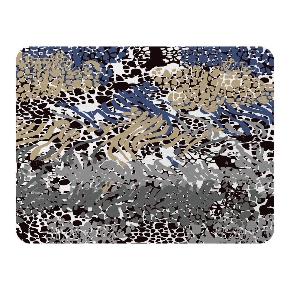 image 1 of Mixed Animal Print Blanket | Multi