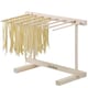 image 1 of VonShef Pasta Drying Rack, Collapsible Wooden Noodle Stand