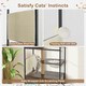image 8 of COSTWAY Enclosure Litter Box Industrial 150CM Cat Tree