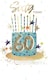 image 1 of Embellished Cake & Candles 60th Birthday Card