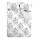 image 6 of Catherine Lansfield Elinda Floral Grey Duvet Cover Set Grey | King