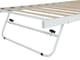 image 3 of Daybed Trundle Frame Metal 3ft Single with 1 Mattress Day Bed Guest Room Bedroom Living Room