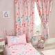 image 3 of I Believe In Unicorns Lined Curtains (Pack Of 2) - Pink - 54in x 66in Pink