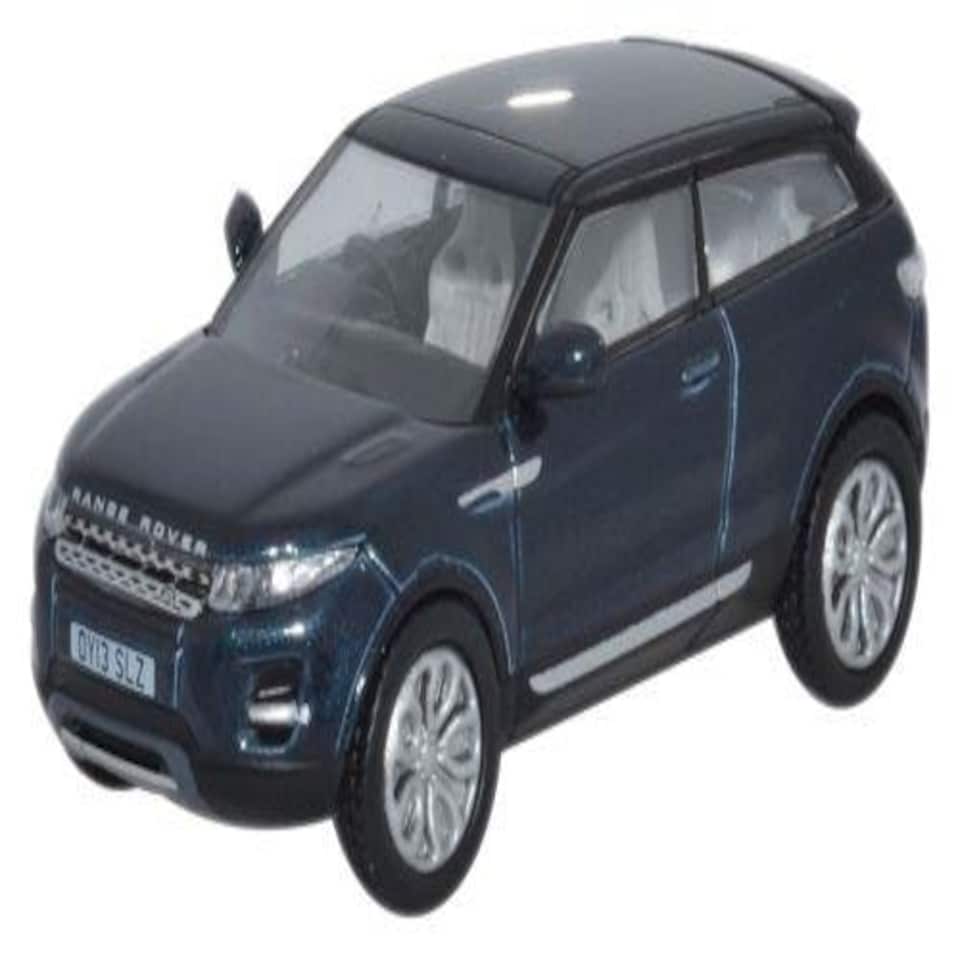 Oxford Diecast Range Rover Evoque 2 Door Coupe Baltic Blue