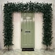 image 1 of 8ft (2.4m) Indoor Outdoor Artificial Christmas Tree Arch in Green
