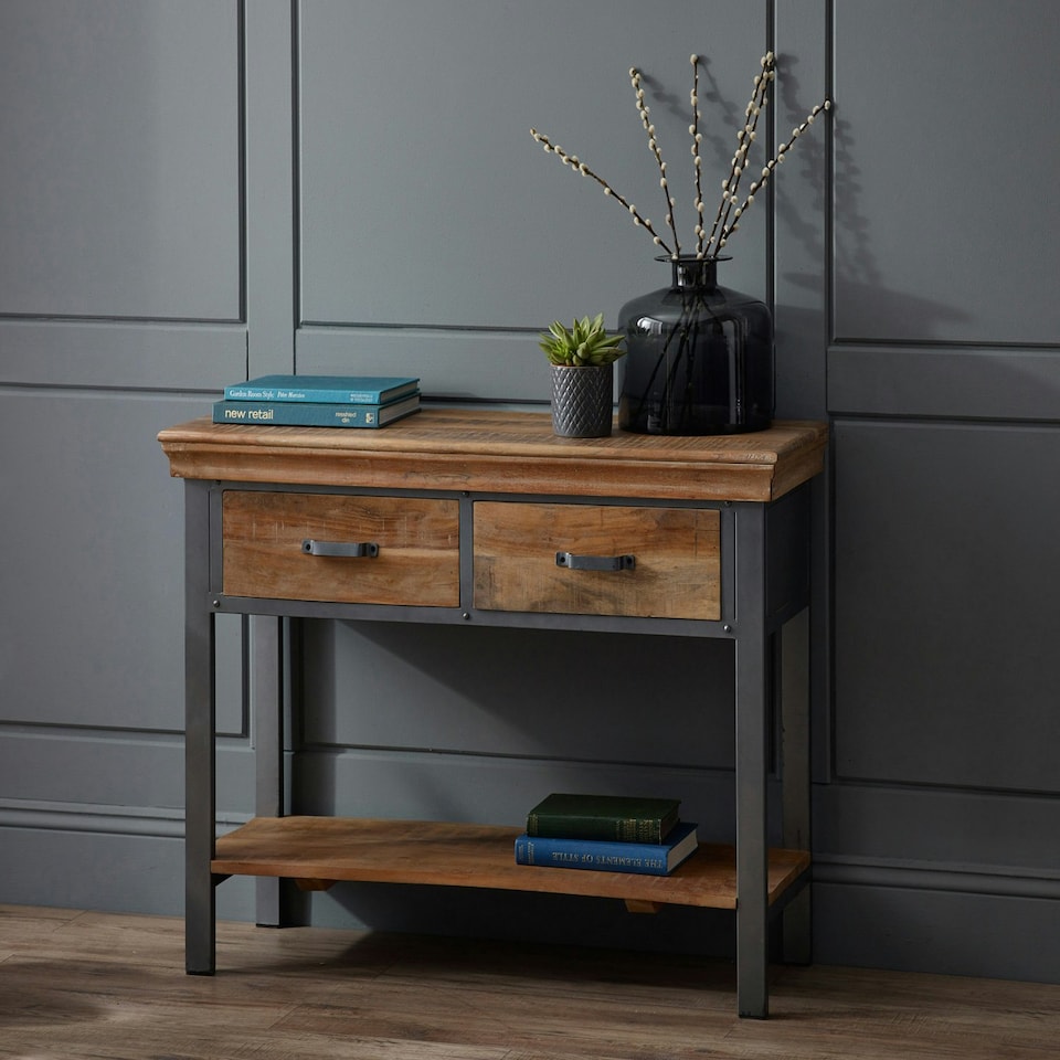 image 1 of Artisano Styllish 2 Drawer Console Table