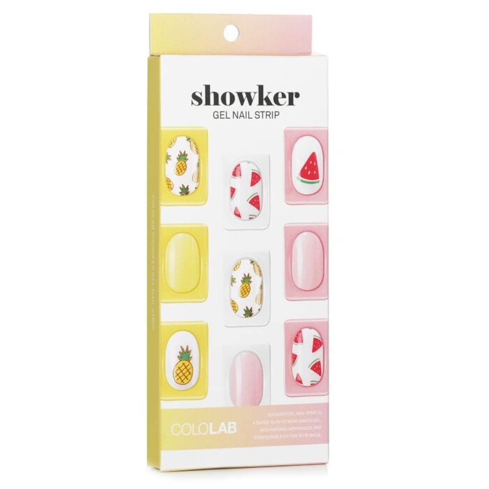 image 1 of Showker Gel Nail Strip # Cna604 I'm Fine Watermelon - 1pcs