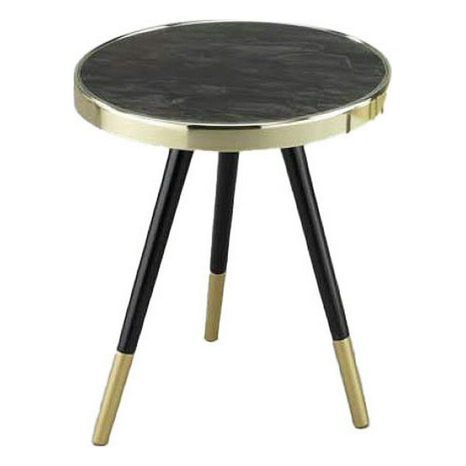 Side table DKD Home Decor Crystal Steel (42,5 x 42,5 x 48 cm) N/A
