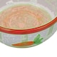image 5 of 2 Small Animals Rabbit Guinea Ceramic Carrot Stripe Pet Feeding Water Bowls Multi