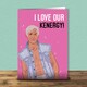 image 2 of I Love Our Kenergy - Valentine's Day Card