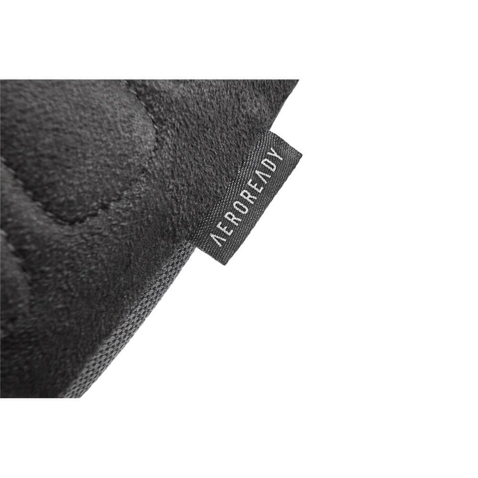 image 1 of Adidas Essential Adjustable Training Gloves, Aeroready Cooling, Padded Suede Palms. | Multi | White | L