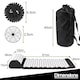 image 5 of Komodo Acupressure Mat, Pillow and Ball Set - Black
