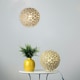 image 2 of ValueLights Moroccan Shabby Chic Cream Ceiling Pendant Shade