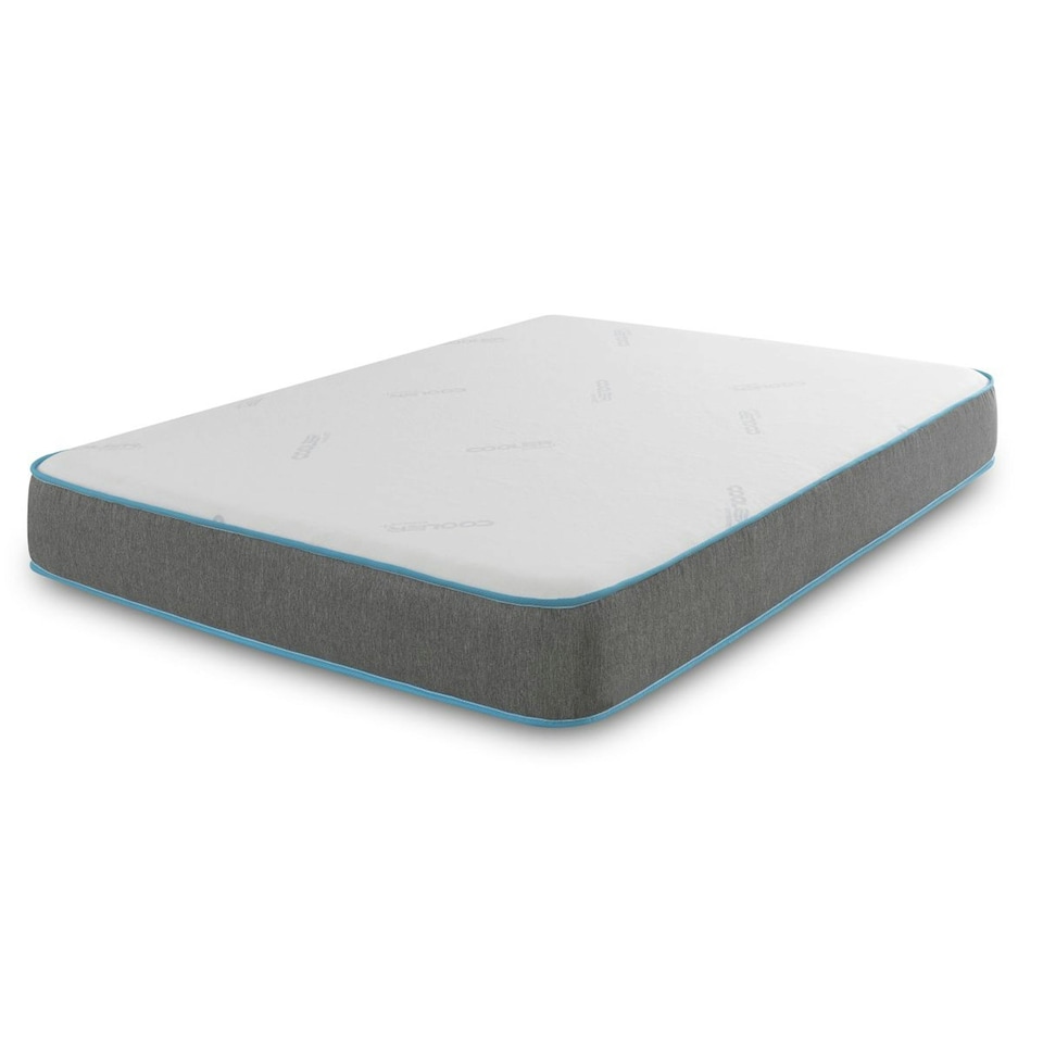 image 1 of Superior Cooling Memory Foam Mattress - Advanced Cooling Foam Technology | White | Short Single