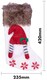 image 2 of St Helens Luxury Gonk Xmas Stocking, White