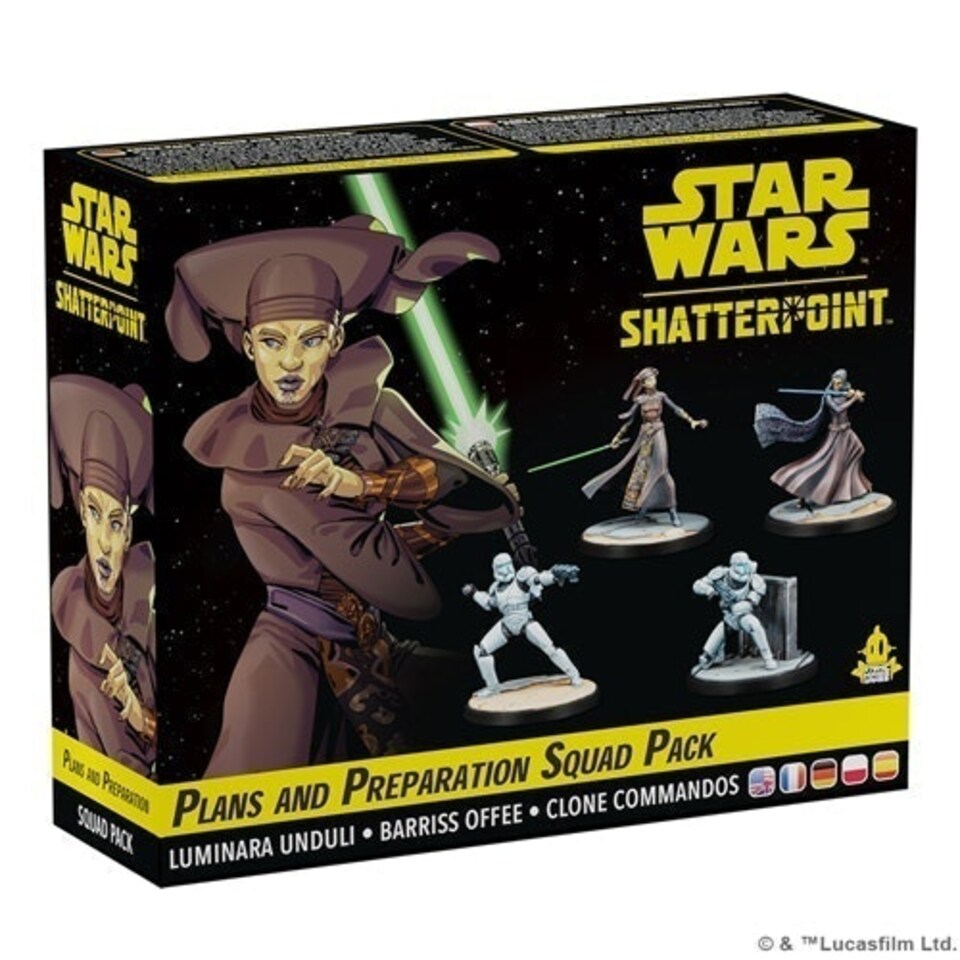 Plans and Preparations (General Luminara Unduli Squad Pack): Star Wars Shatterpoint
