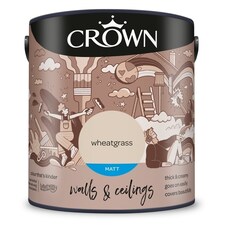 Crown Walls & Ceilings Matt 2.5L Wheatgrass