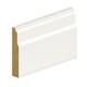 image 1 of PACK OF 5 (Total 5 Units)  - Lambs Tongue Primed MDF Skirting - 18mm x 119mm - 4200mm Length